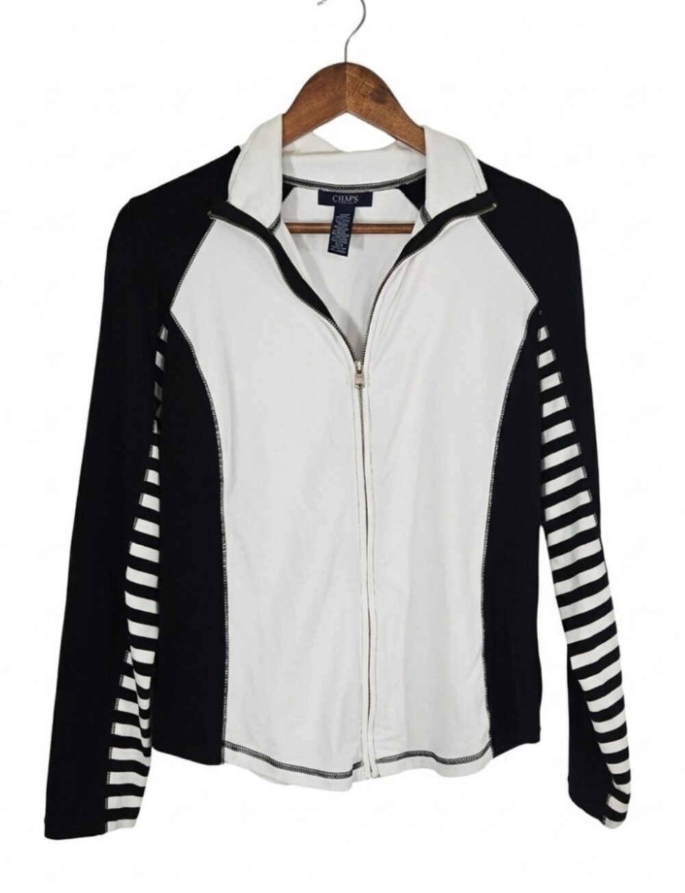 CHAPS full zip sweatshirt